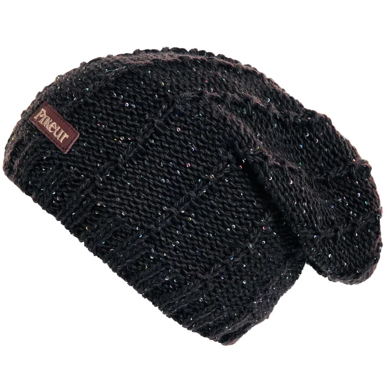 Pikeur Hat With Sequins 55/57cm - Dark Brown